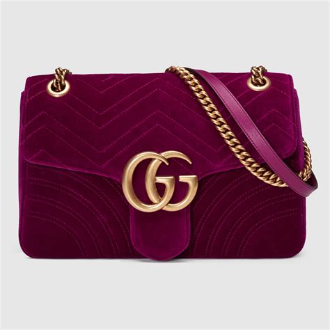 gucci velvet mini marmont bag|Gucci Marmont price increase.